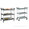 Restaurant Food Plastic Service Trolley